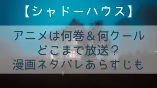 Shadowhouse Anime Where