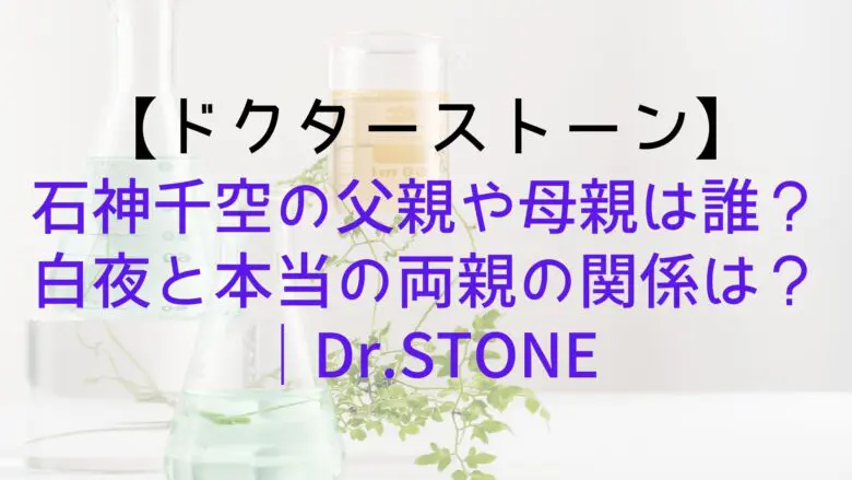 Drstone Senkuu Father