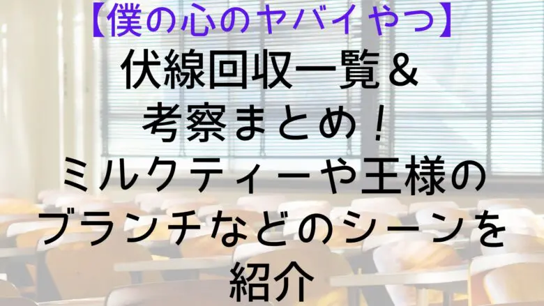 Bokuyaba Foreshadowing Collection