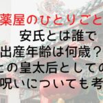 Kusuriyanohitorigoto Ansi Who