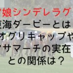 【ウマ娘シンデレラグレイ】東海ダービーとは?オグリキャップやフジマサマーチの実在レースとの関係は?