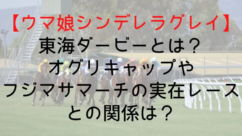 Cinderellagray Tokai Derby