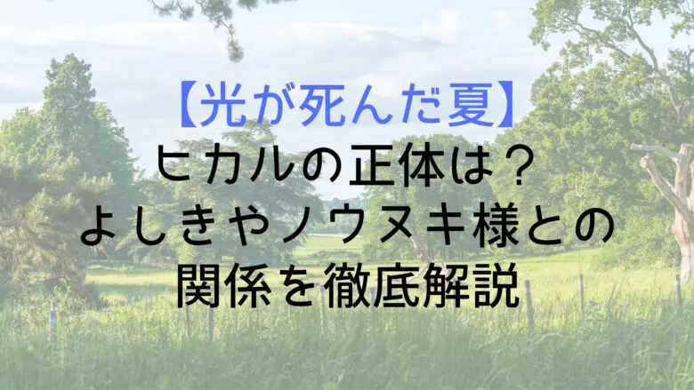 Hikanatsu Hikaru Who