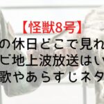 【怪獣8号】保科の休日どこで見れる?テレビ地上波放送はいつ?主題歌やあらすじネタバレ