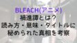 Bleach Kasintan What